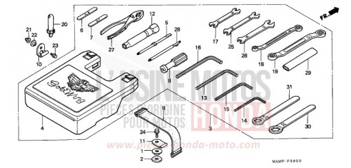 OUTILS GL1500AV de 1997